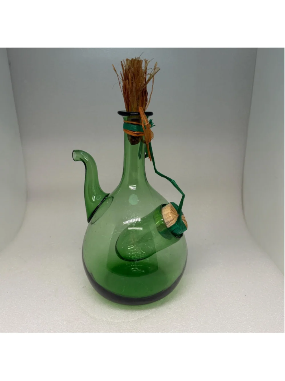 Vintage Mid Century Italian Hand Blown Decanter
